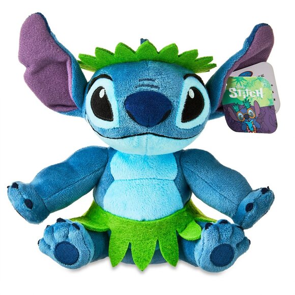 Disney Stitch Small Plush Hula Outfit - NWT - Picture 2 of 5